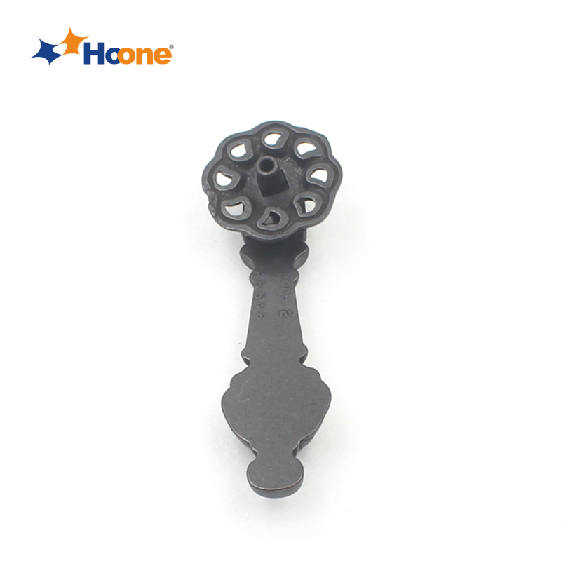 Hoone -Black antique brass ring pull handle furniture hardware zinc alloy A6548