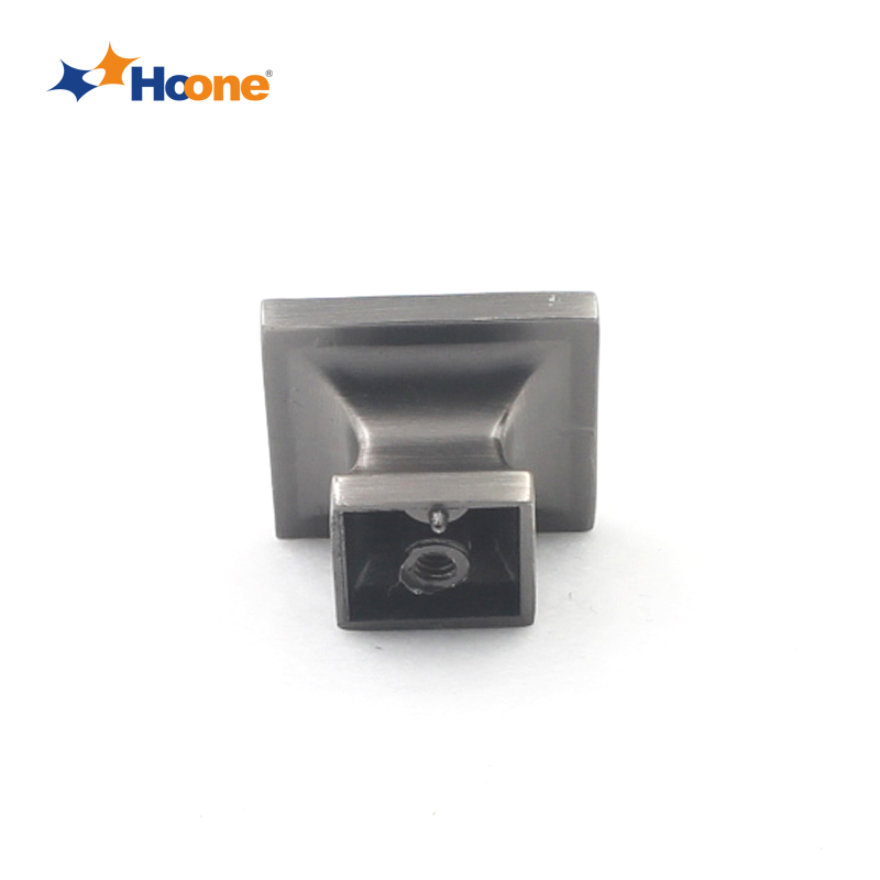 Hoone -Square knob for drawer furniture hardware zinc alloy A5129-1