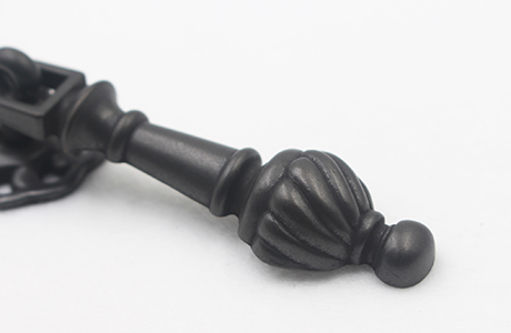 Hoone -Best Black Antique Brass Ring Pull Handle Furniture Hardware Zinc Alloy-1