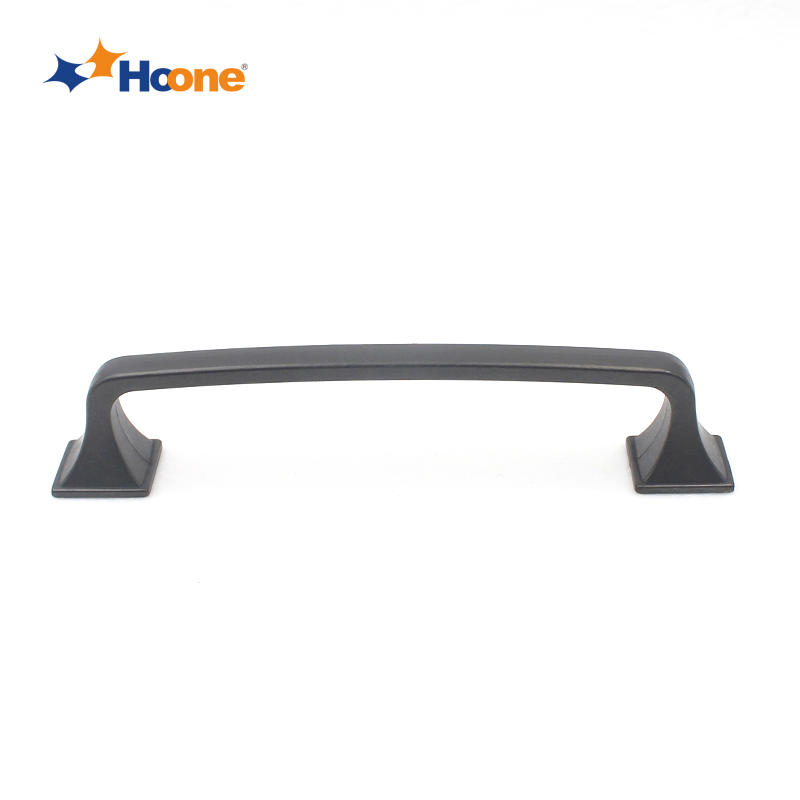 Most popular black cabinet pull handle furniture hardware zinc alloy A7066S
