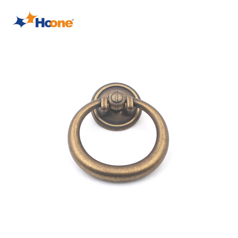 Ring-pull handle furniture hardware zinc alloy A1780L