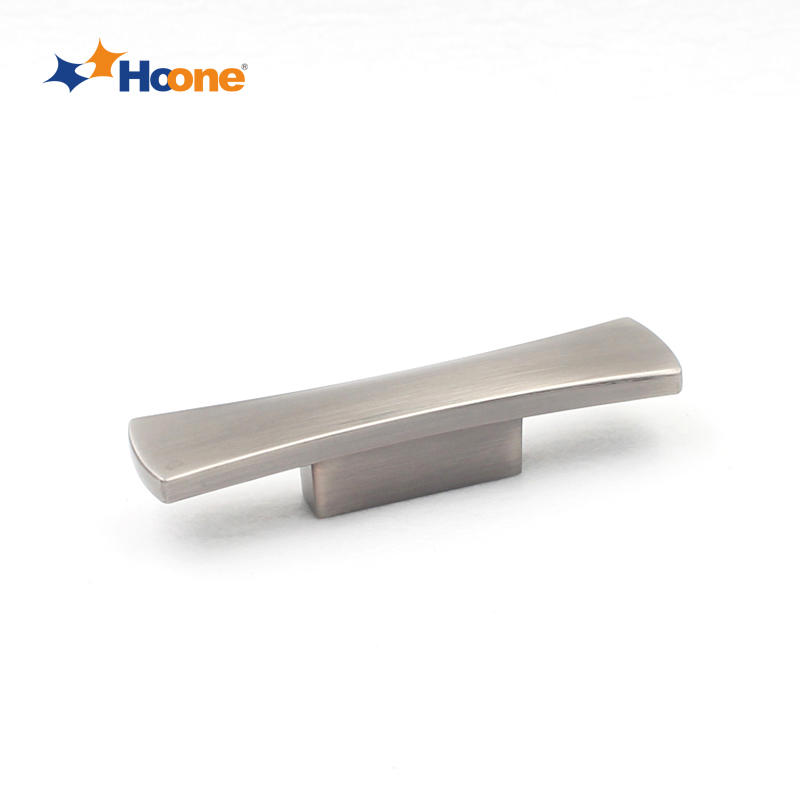 T shaped modern handle for cabinet furniture hardware zinc alloy A6669