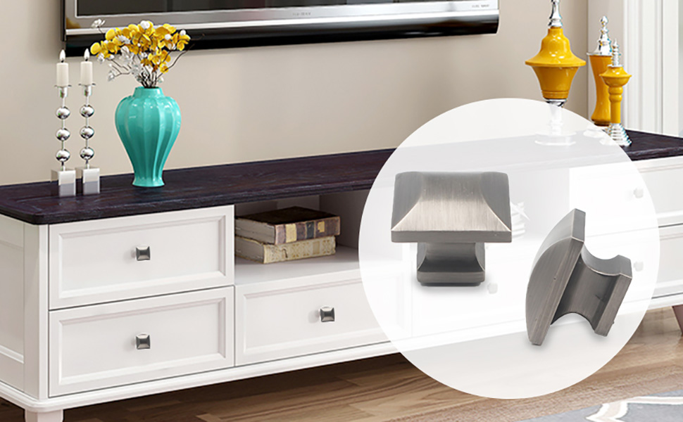 Hoone rectangular brass drawer pulls furniture hardware for drawer-4
