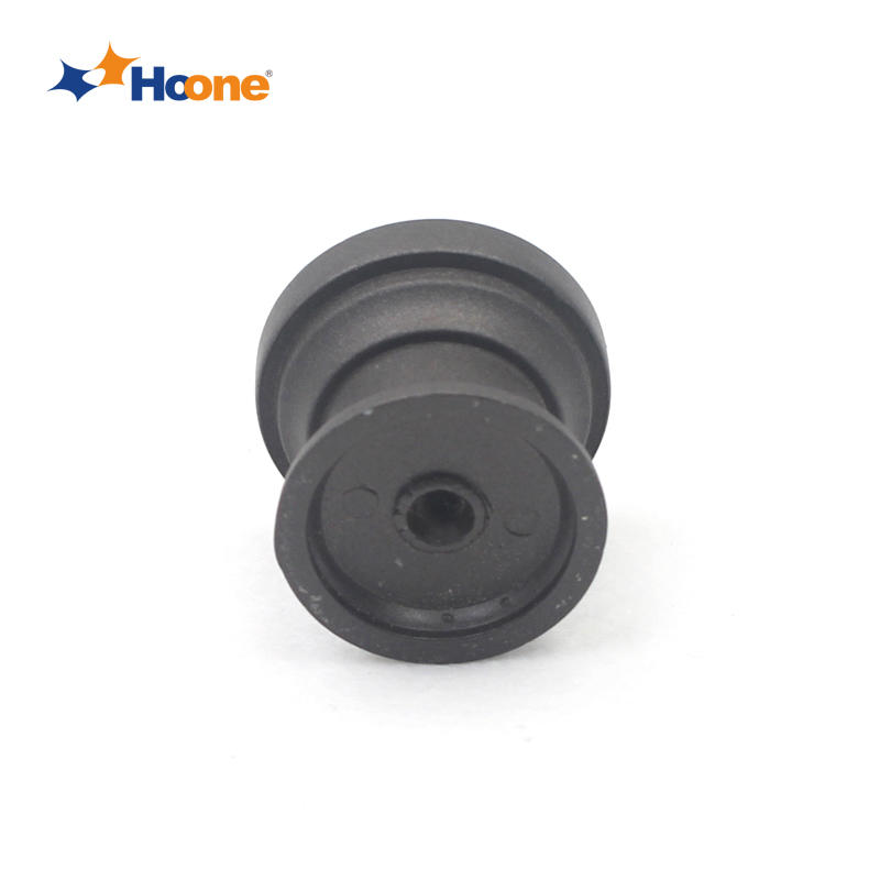 Matt black solid knob for sell furniture hardware zinc alloy A6291