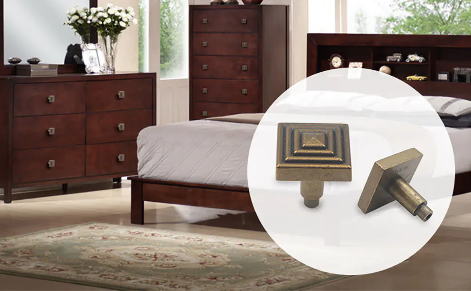 Hoone Brand furniture alloy knob brass drawer pulls