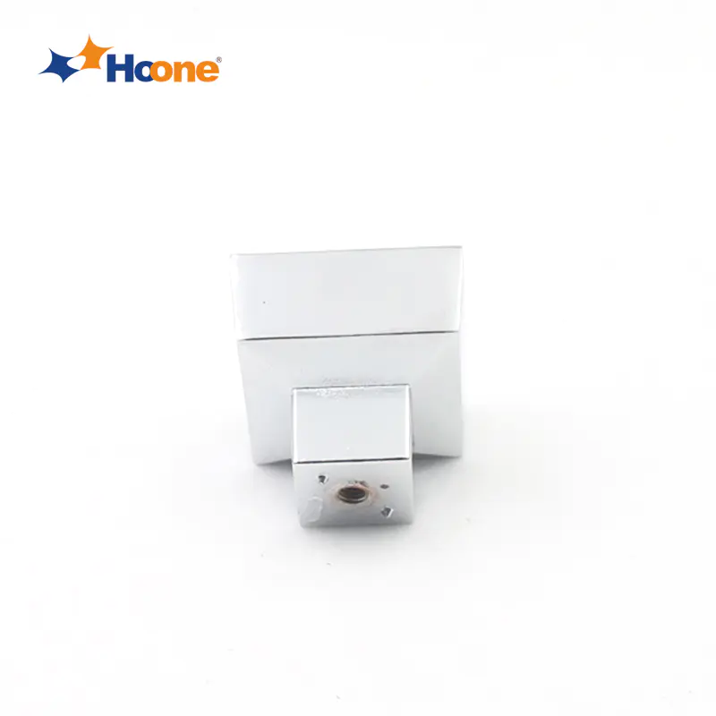 Contemporary Square cabinet knob furniture hardware zinc alloy A7029