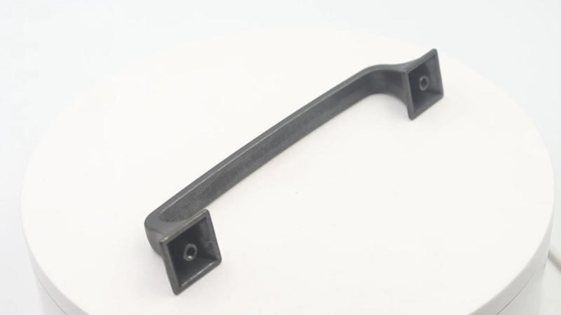 Most popular black cabinet pull handle furniture hardware zinc alloy A7066S video
