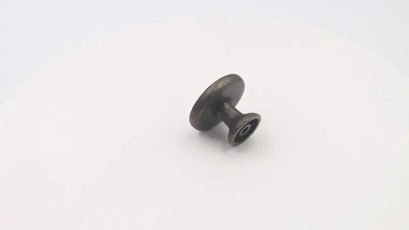 Single hole drawer knob furniture hardware zinc alloy A5559 video