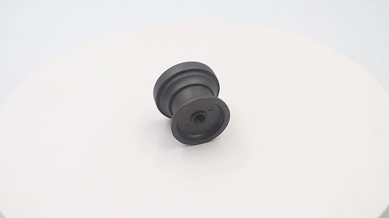 Matt black solid knob for sell furniture hardware zinc alloy A6291 video