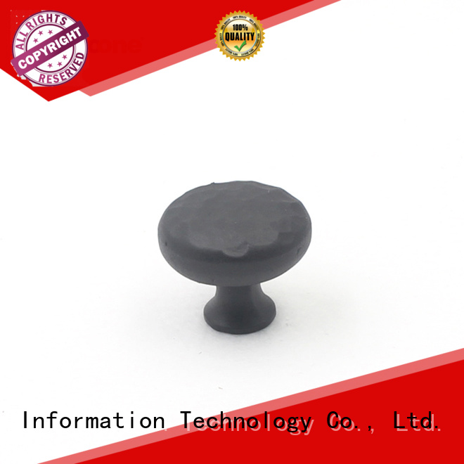 Unique matt black knob for drawer furniture hardware zinc alloy A6667