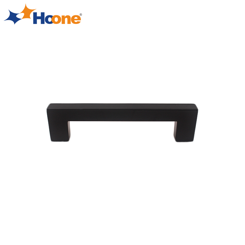 Modern Matte black simple style handle zinc alloy A3662