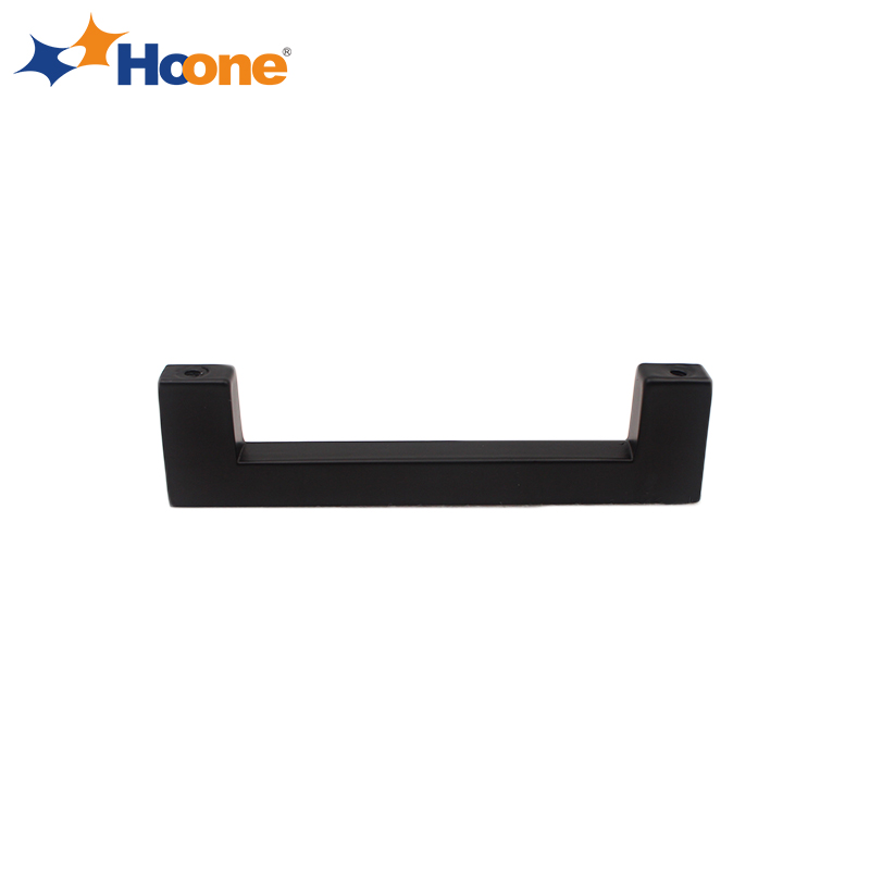 Hoone -Modern Matte black simple style handle zinc alloy A3662-1