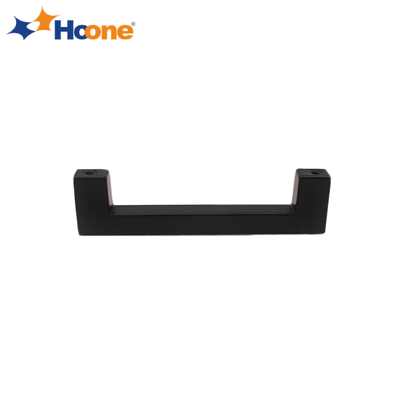 Modern Matte black simple style handle zinc alloy A3662