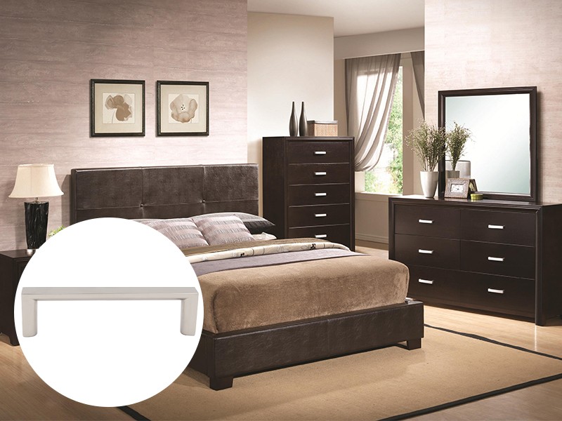Modern bedroom cabinet zinc alloy handle A3696-4