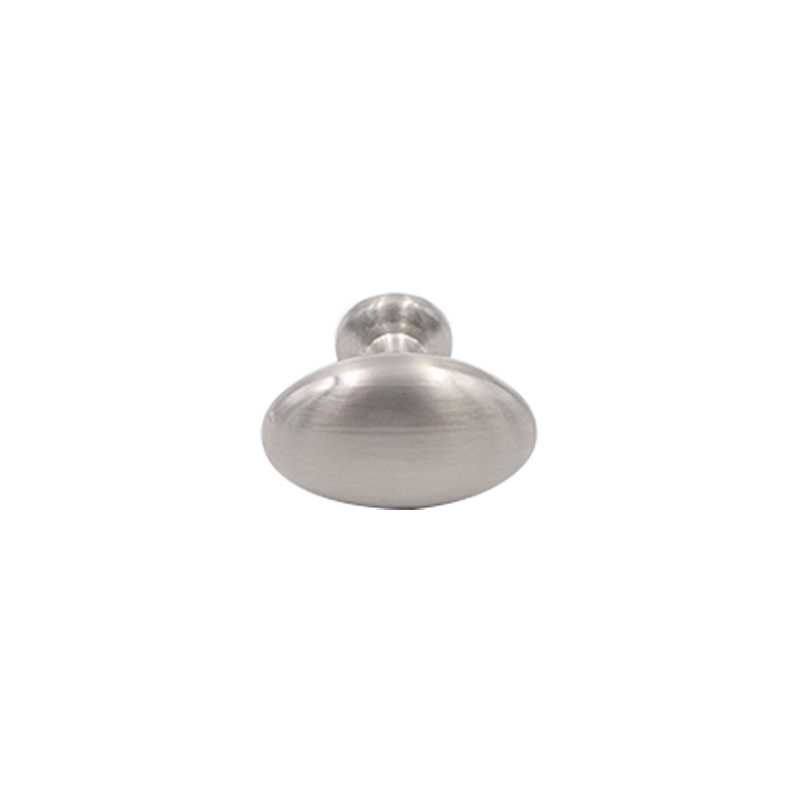 Hoone-Single Hole Round Zinc Alloy Cabinet Drawer Knob-3