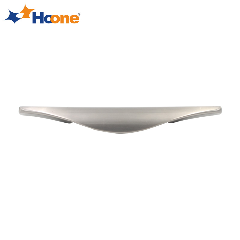 Modern Simple Curved Half-moon Shape Handle Zinc Alloy A5004