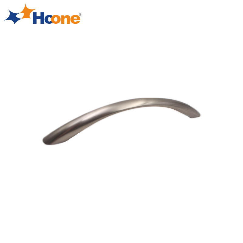 Brushed Nickel Modern Minimalist Cabinet Zinc Alloy Handle A5816