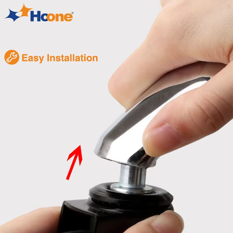 Hoone Transparent Rubber Office Chair Caster Swivel Furniture Caster Wheel HK0007