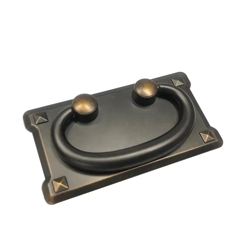 Classical square handle cabinet handles furniture hardware zinc alloy A7360
