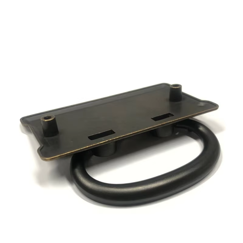 Classical square handle cabinet handles furniture hardware zinc alloy A7360