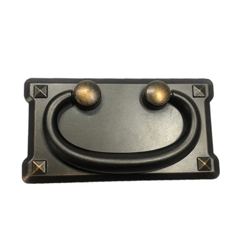 Classical square handle cabinet handles furniture hardware zinc alloy A7360
